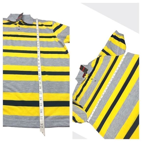 Silver Point Mens * Stripe * Polo Shirt Sz XXL NWT - Picture 5 of 7